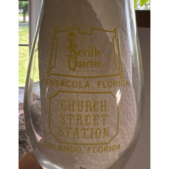 VTG Rosie O'Grady's Good Time Emporium Orlando Pensacola Hurricane Glass - Picture 3 of 6